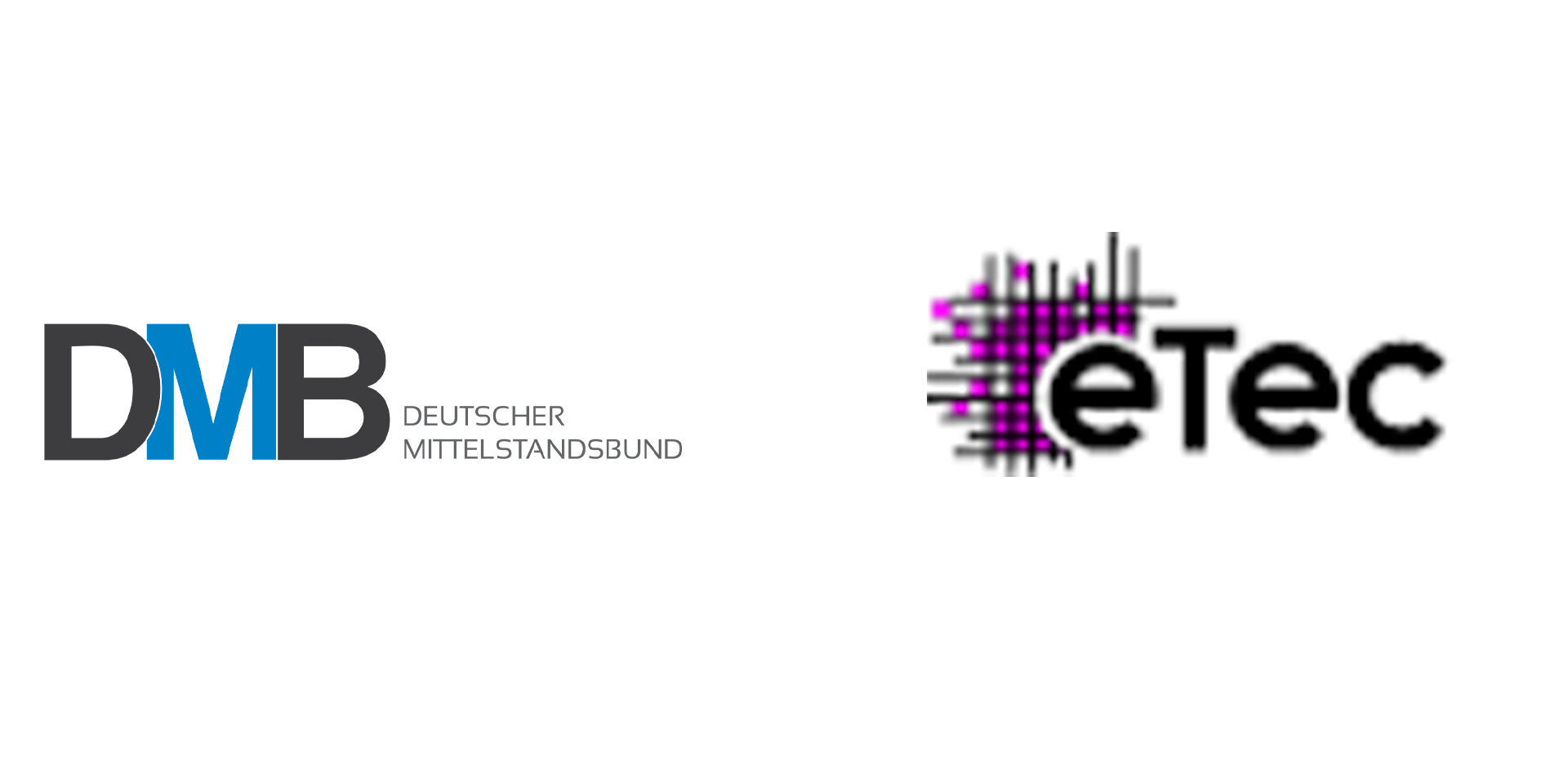 STRIPEMIND-Referenzen – Logos DMB & eTec